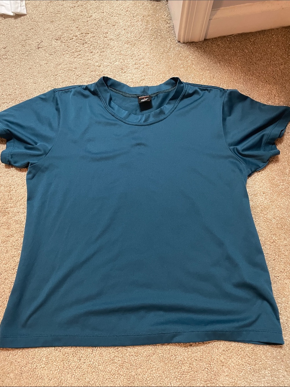Patagonia Teal Short Sleeve Crew Neck Tee